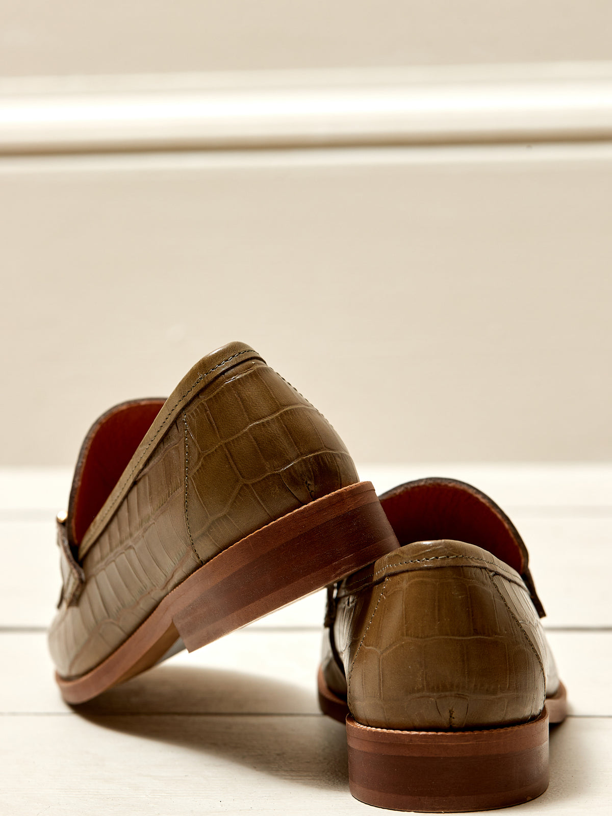 Mocassins bijoux cuir femme
