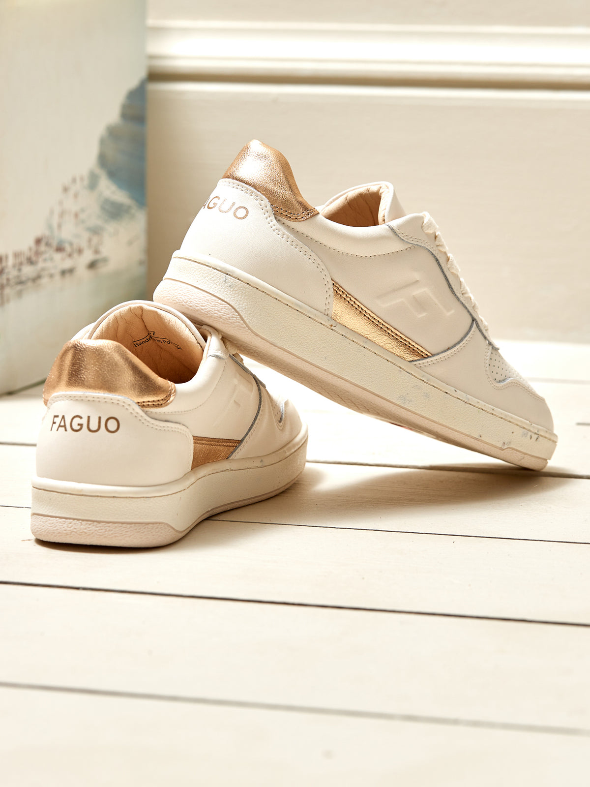Baskets Alder cuir femme - Collection Faguo