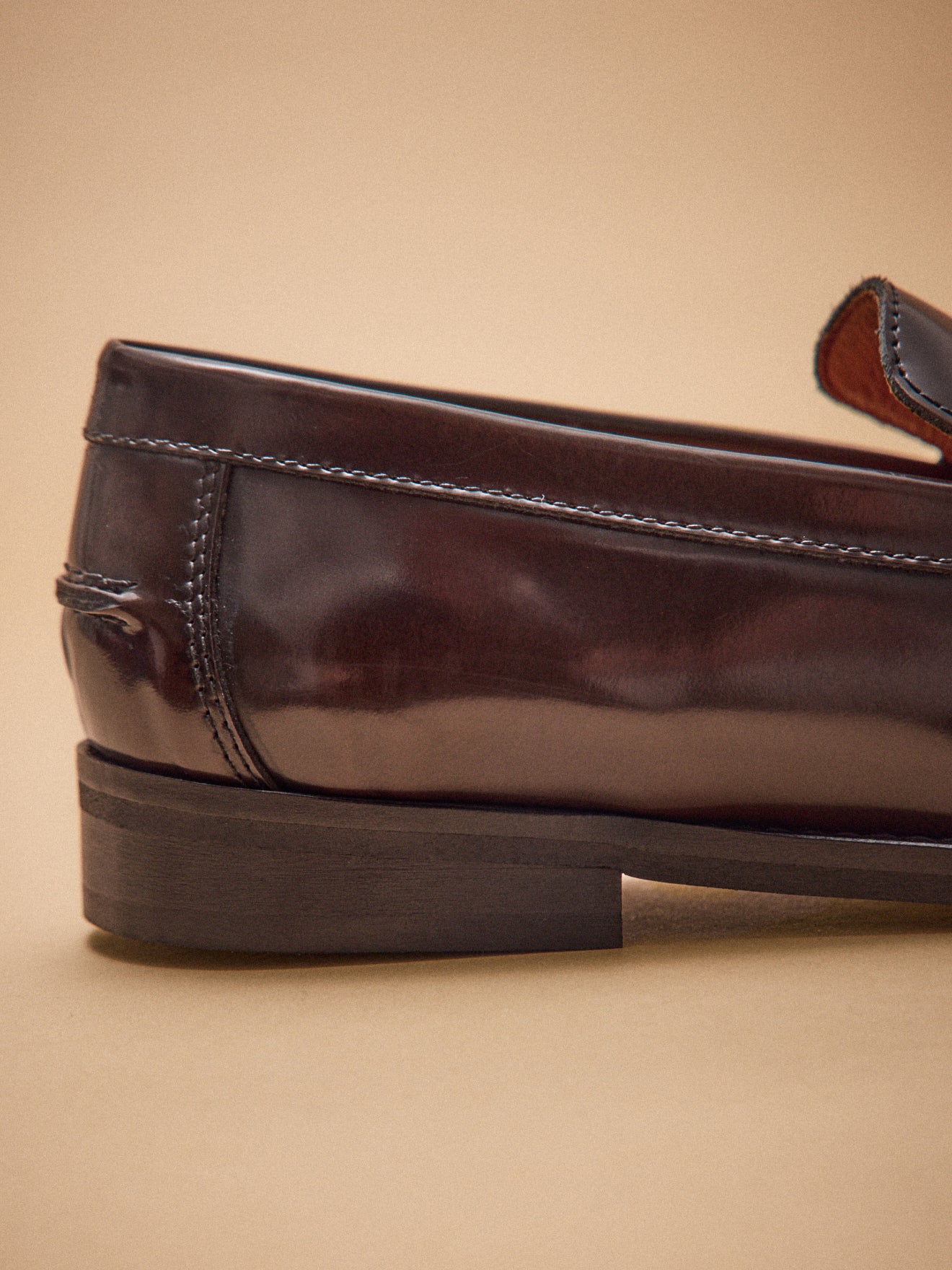 Damen-Loafer mit Fransen und Leder-Quasten