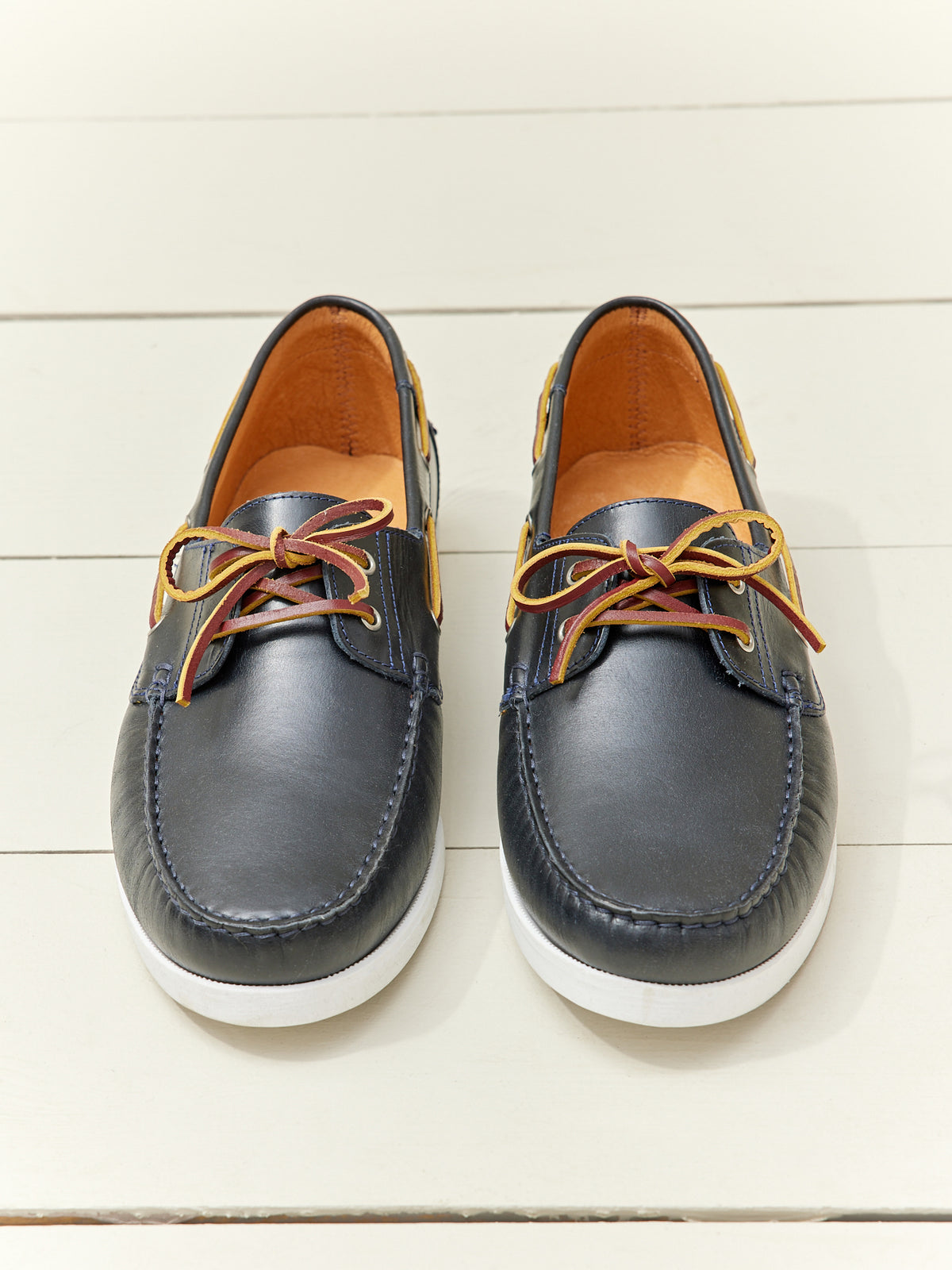 Herren-Bootsschuhe aus Leder