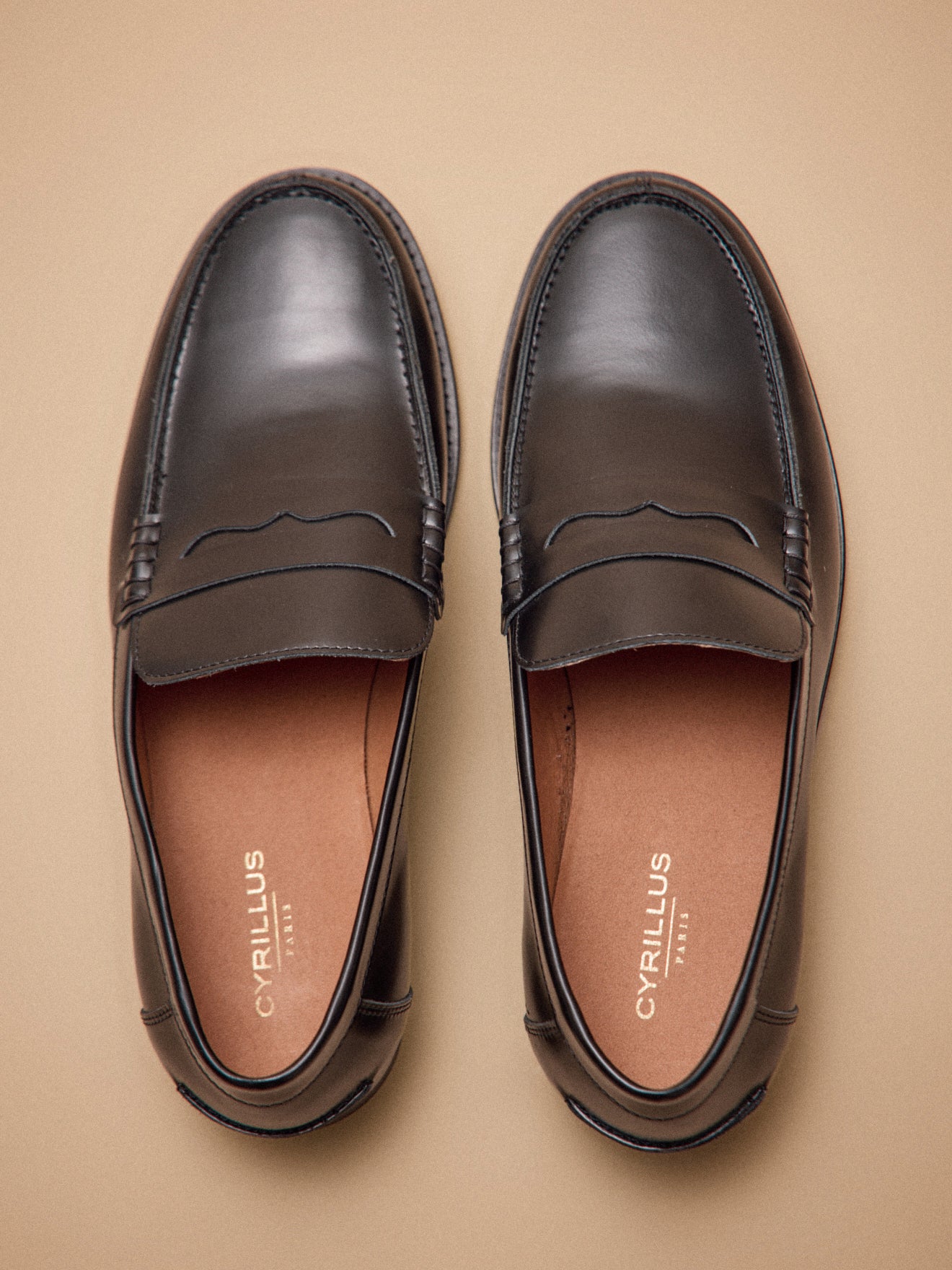 Herrenslipper aus Leder