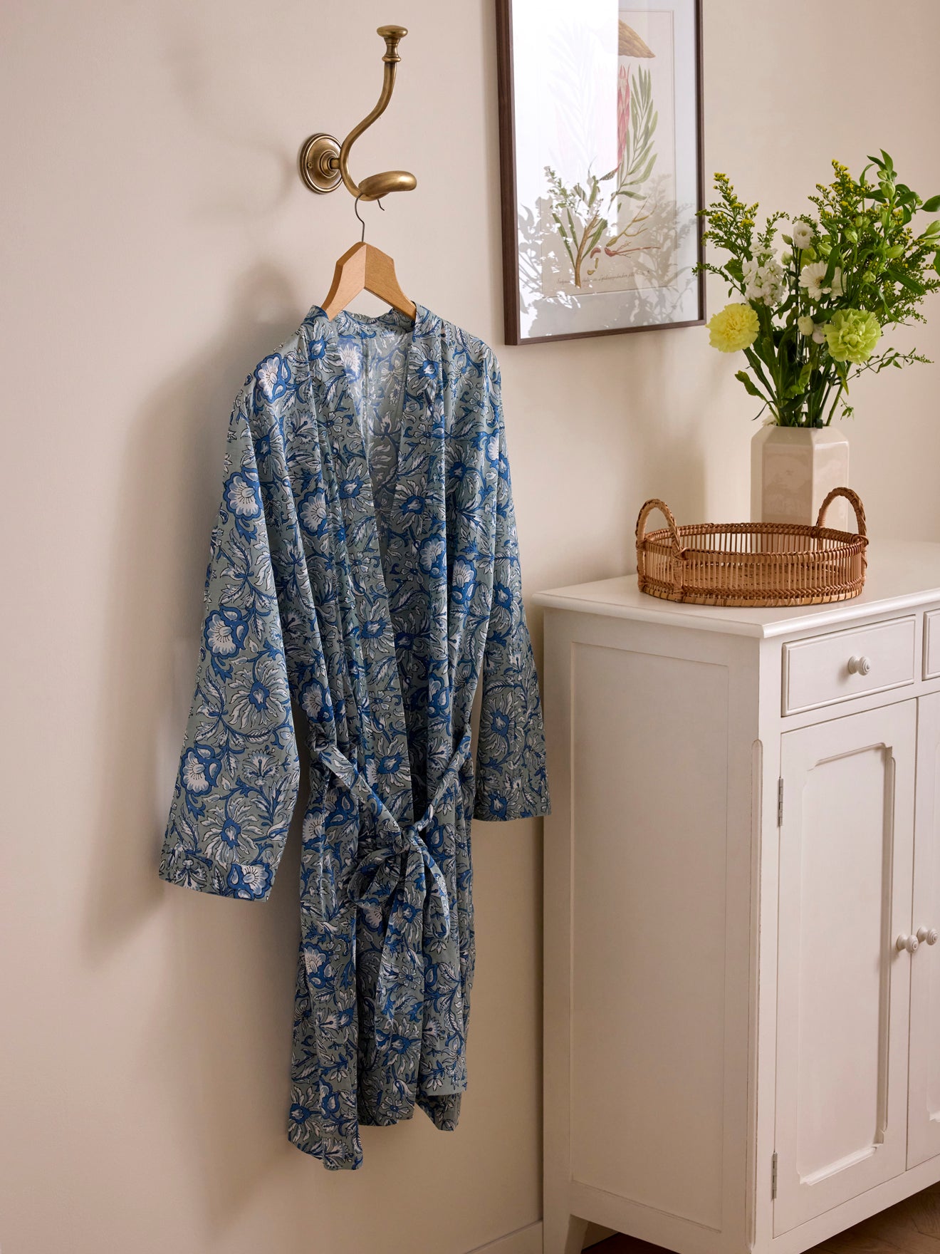 Kimono femme voile de coton indien