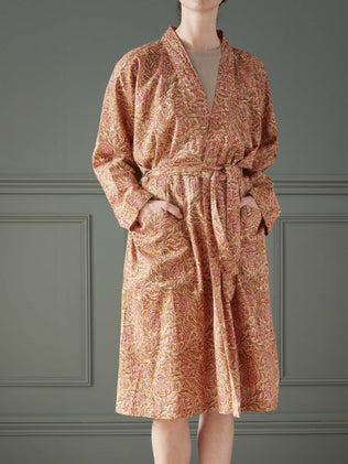 Damen-Kimono im Ethno-Print