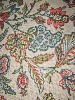 Nappe Augustine en coton tramé aspect lin