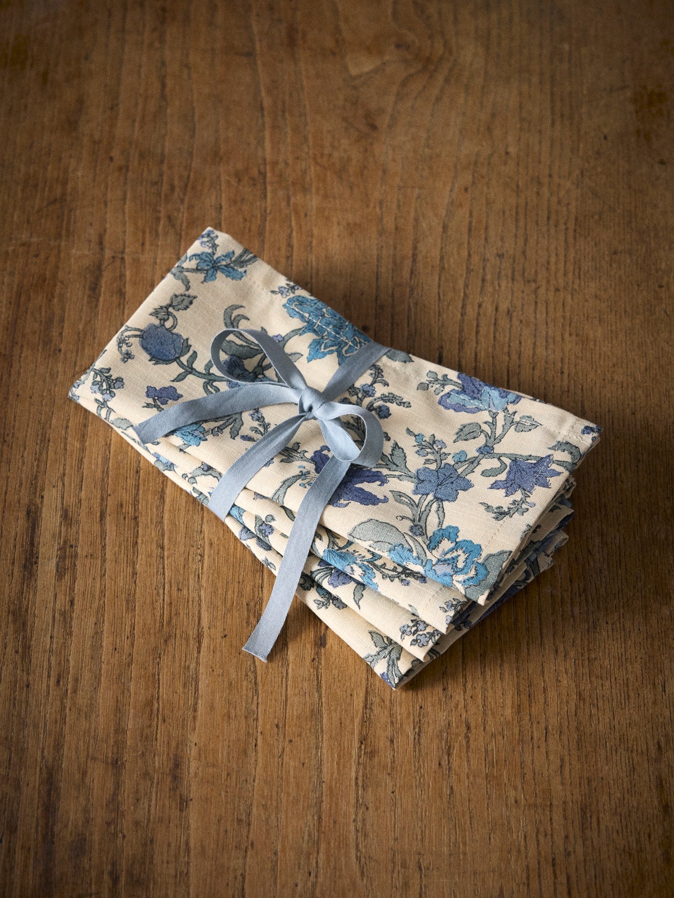 Servietten « Aurore » aus Baumwolle mit Leinwandbindung – 4er-Pack