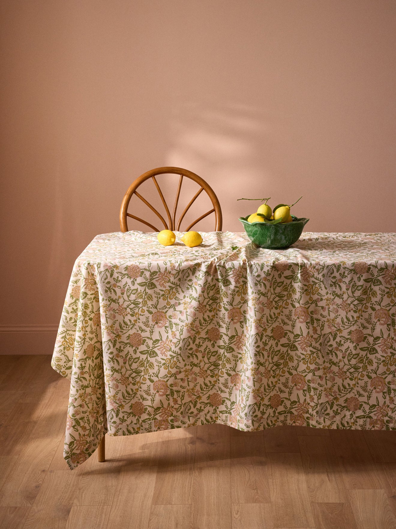 Nappe en coton imprimé indien Sofia