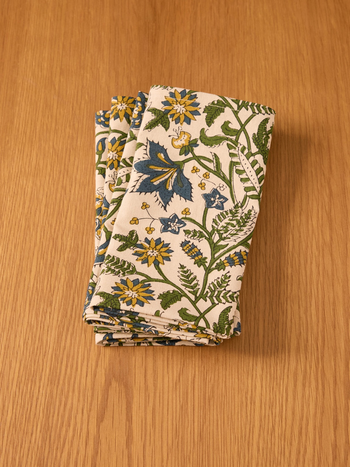 Servietten mit indischem Muster, 4er-Set
