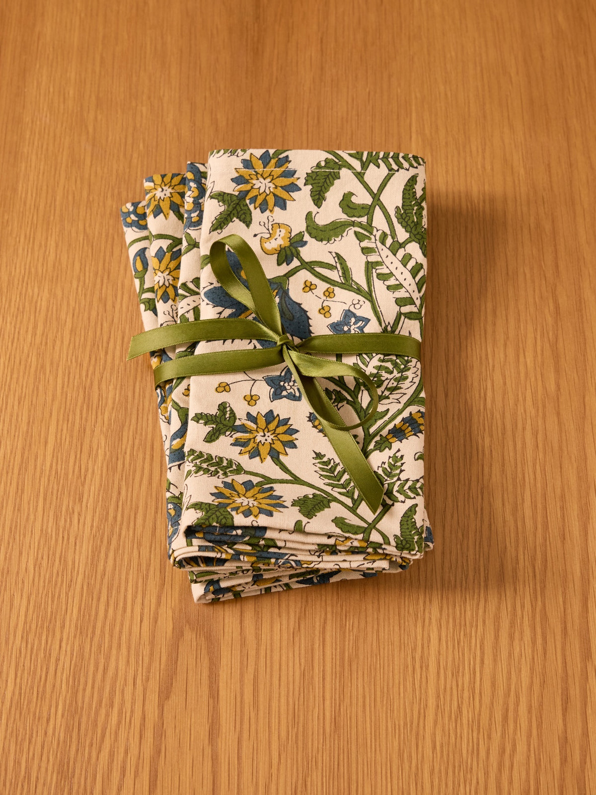 Servietten mit indischem Muster, 4er-Set
