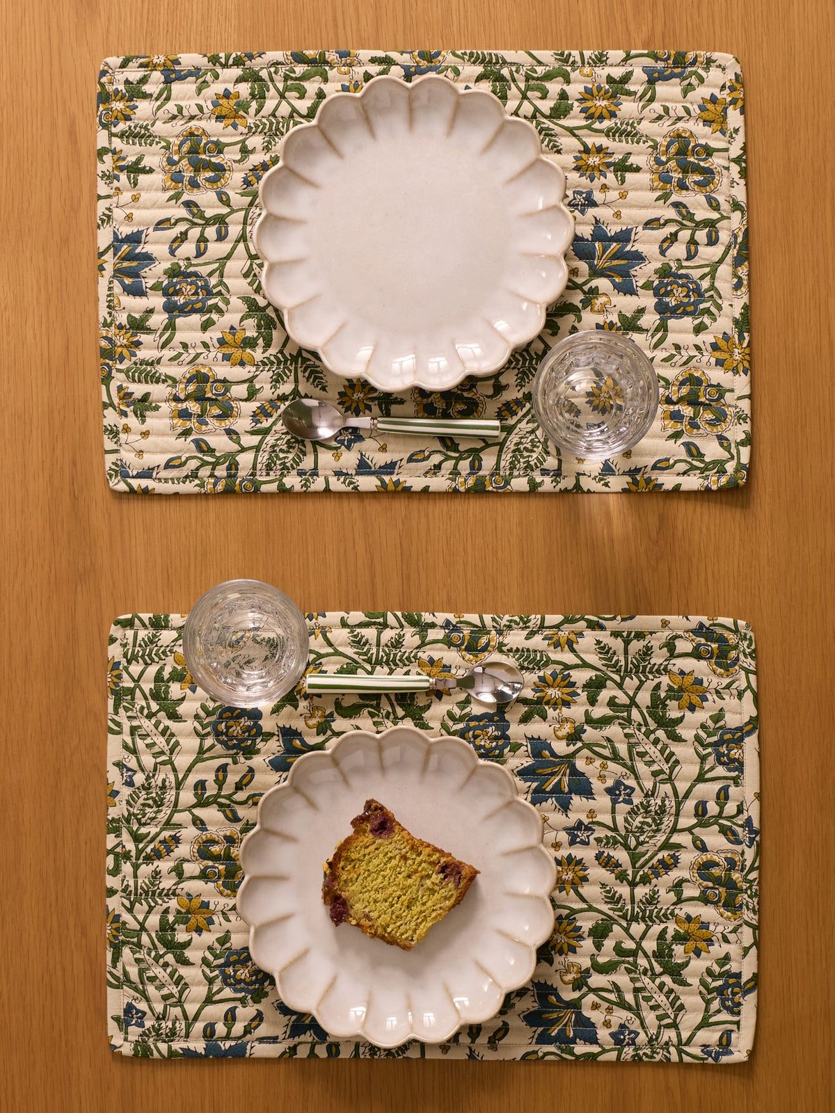 Tischsets mit indischem Muster, 2er-Set