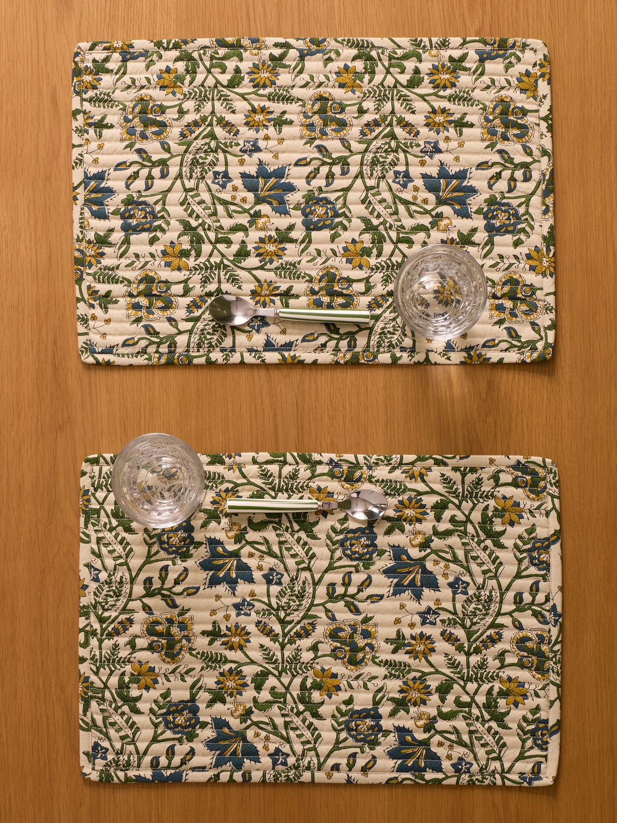 Tischsets mit indischem Muster, 2er-Set