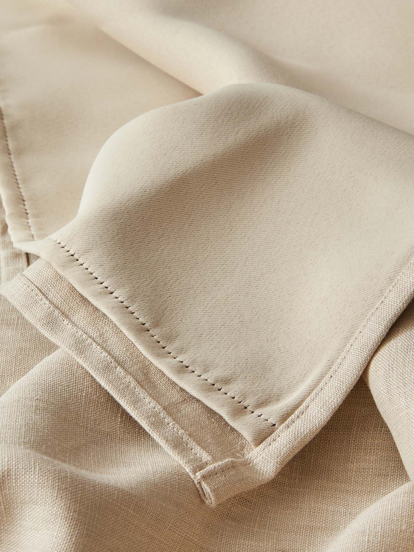 Rideau en lin occultant