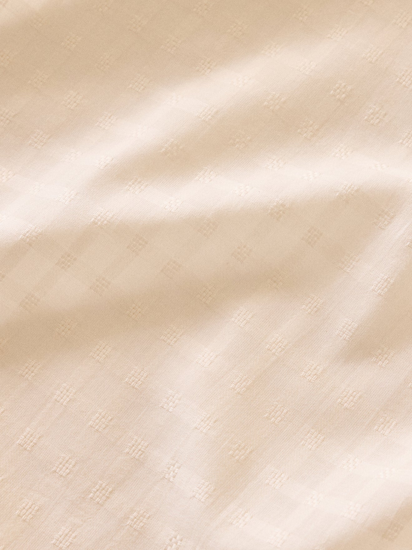 Stoffbahn aus Voile mit Ton-in-Ton-Karomuster