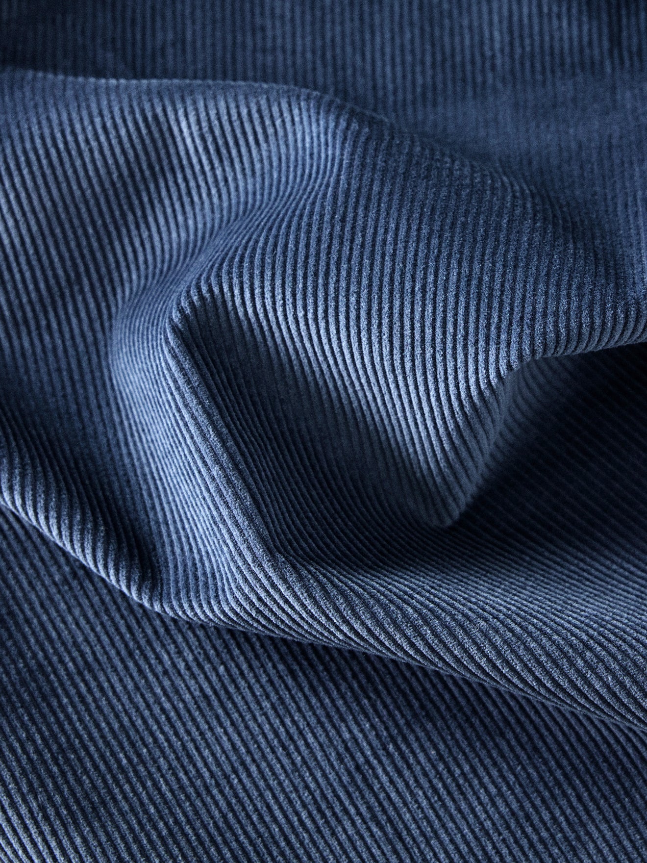 Kord-Samtvorhang mit Ösen