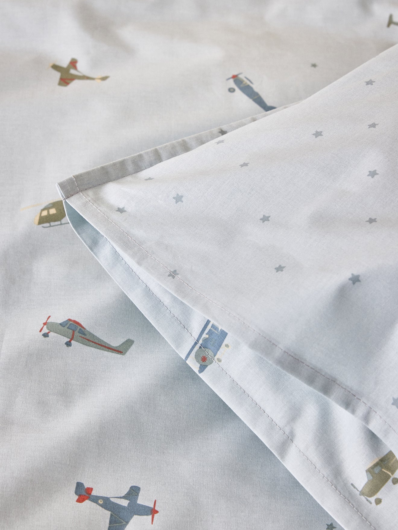 Kopfkissenbezug aus Baumwolle « Pilot »