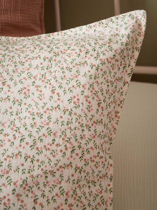 Taie d'oreiller gaze de coton "Myrtille"