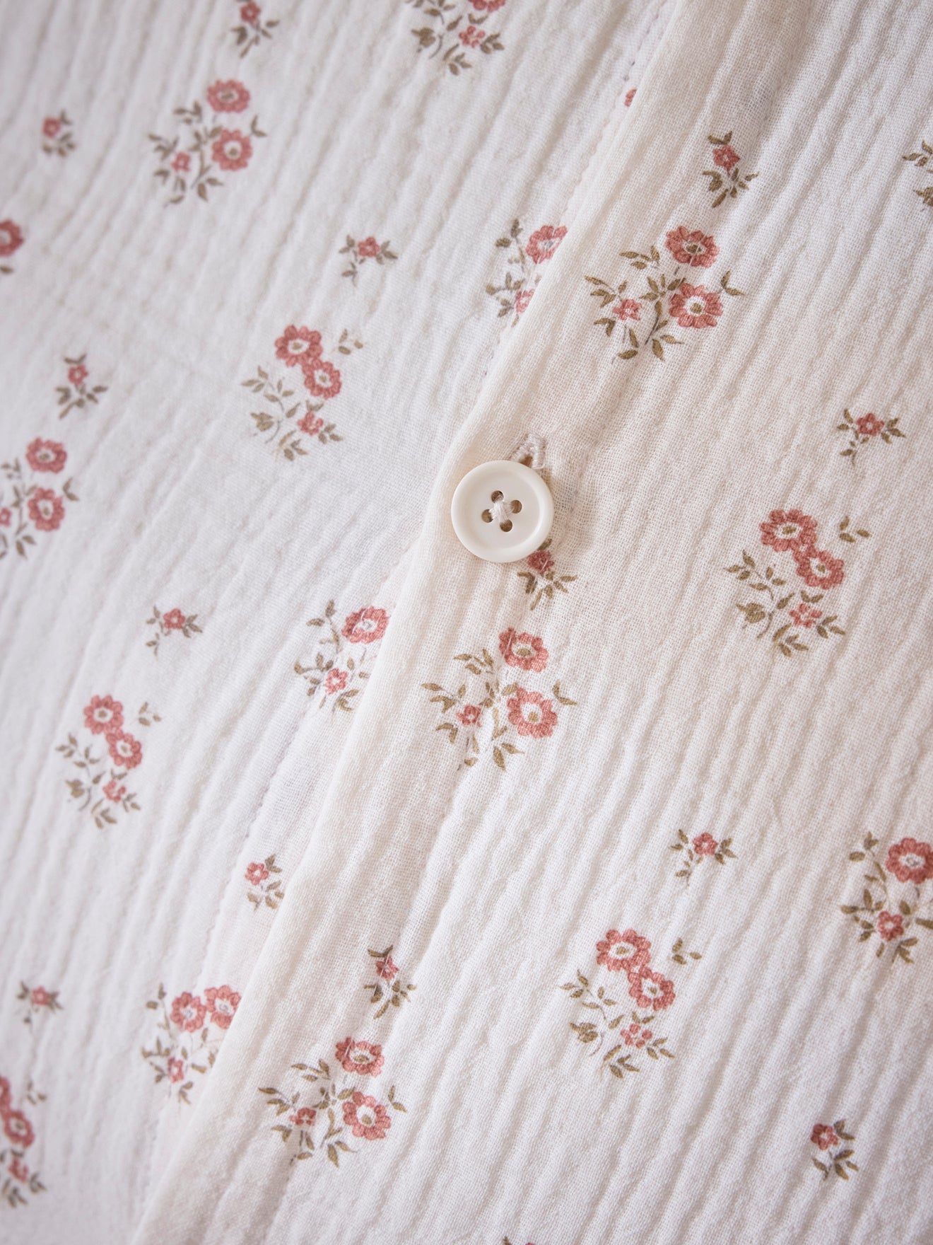 Kopfkissenbezug aus Baumwoll-Gaze « Bianca »