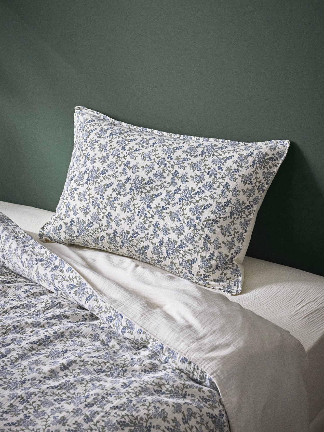 Taie d'oreiller gaze de coton "Armande"