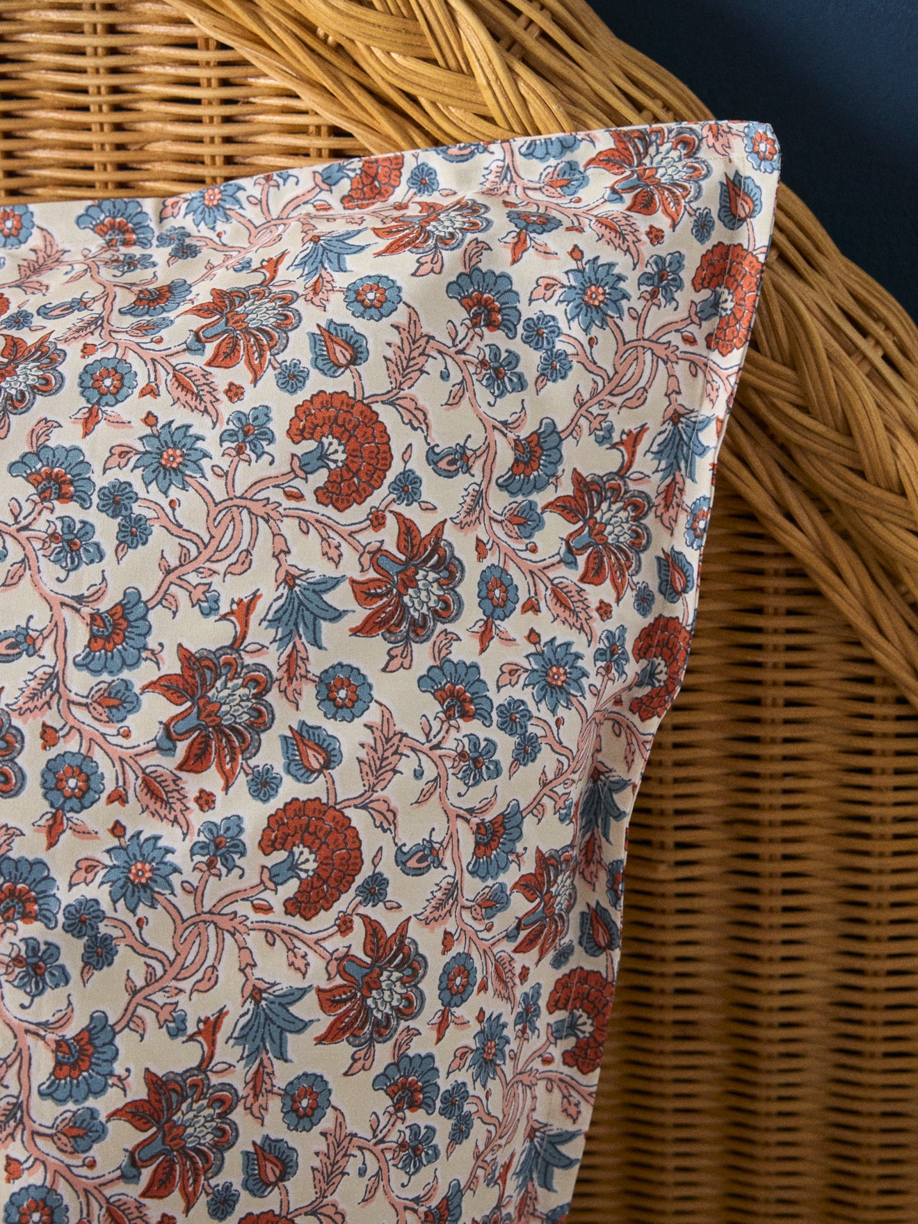 Kissenbezug aus Baumwollperkal "Abélie"