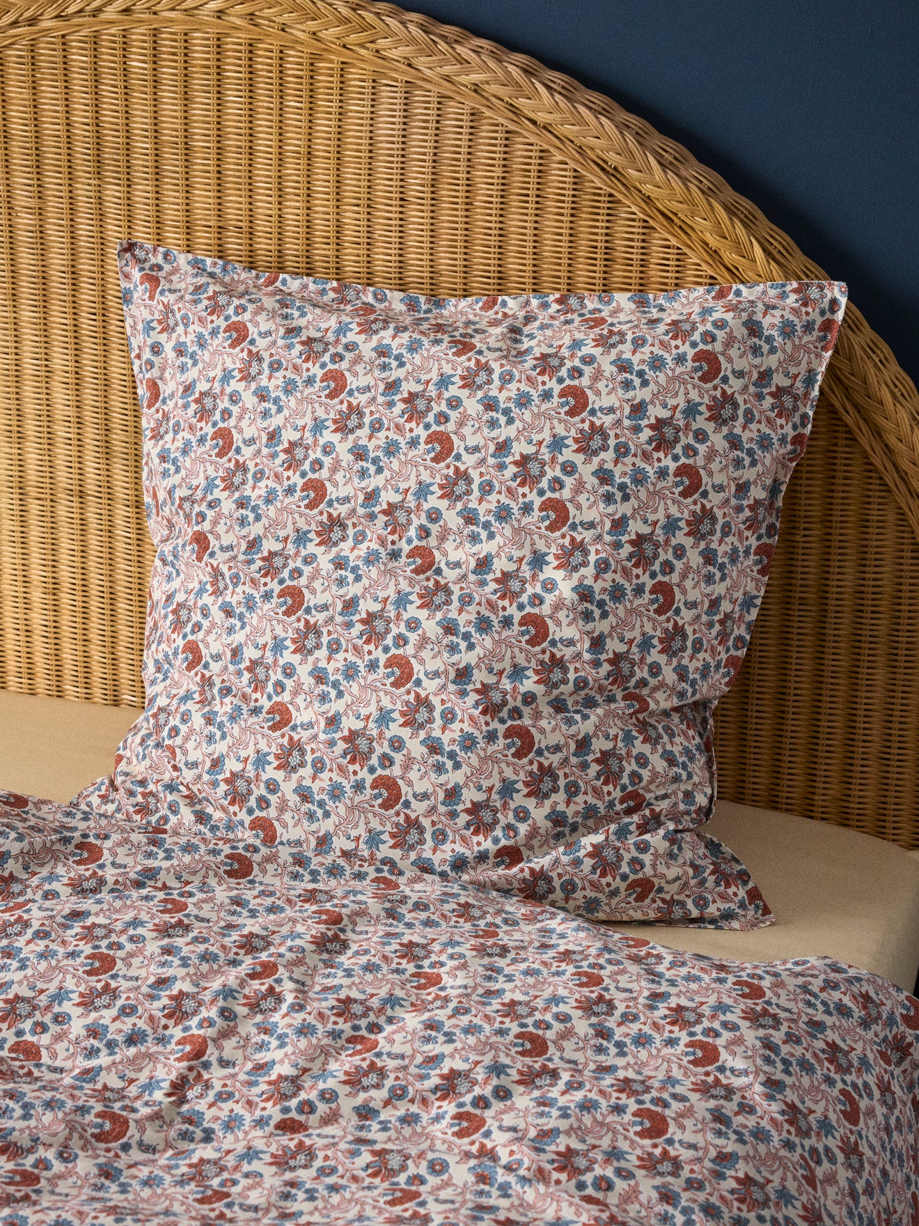 Kissenbezug aus Baumwollperkal "Abélie"