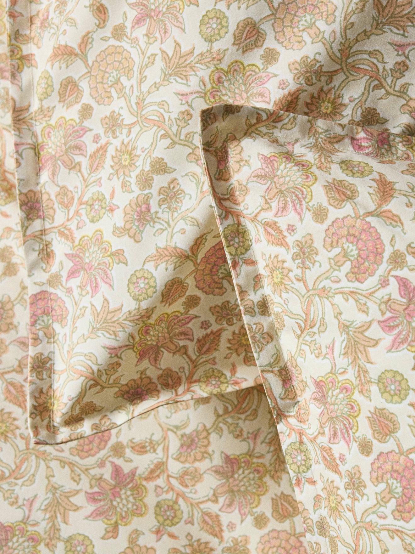 Taie d'oreiller percale de coton "Agathe"