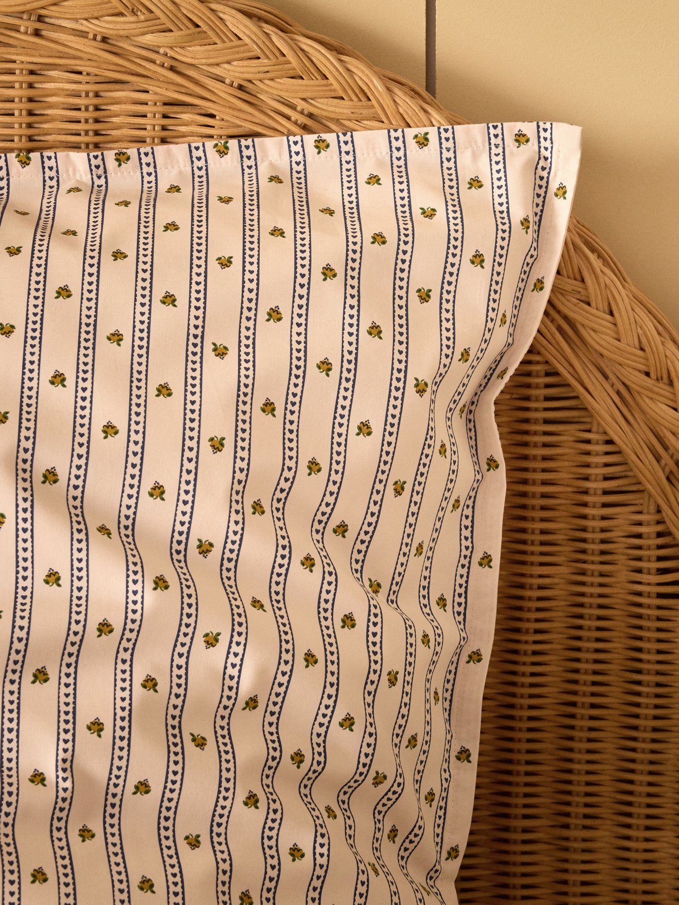 Kissenbezug aus Baumwollperkal "Avril"