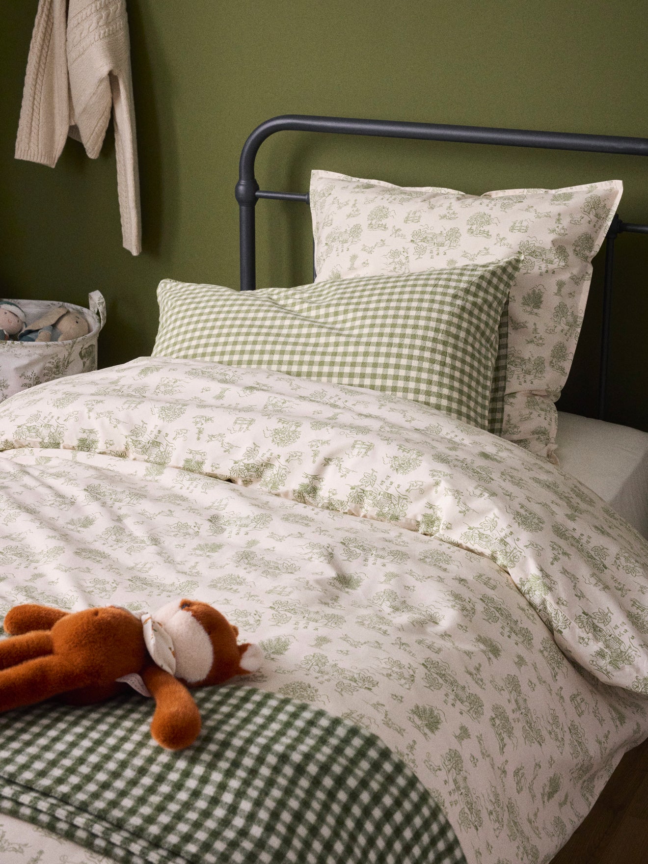 Taie d'oreiller percale de coton "Aloïs"