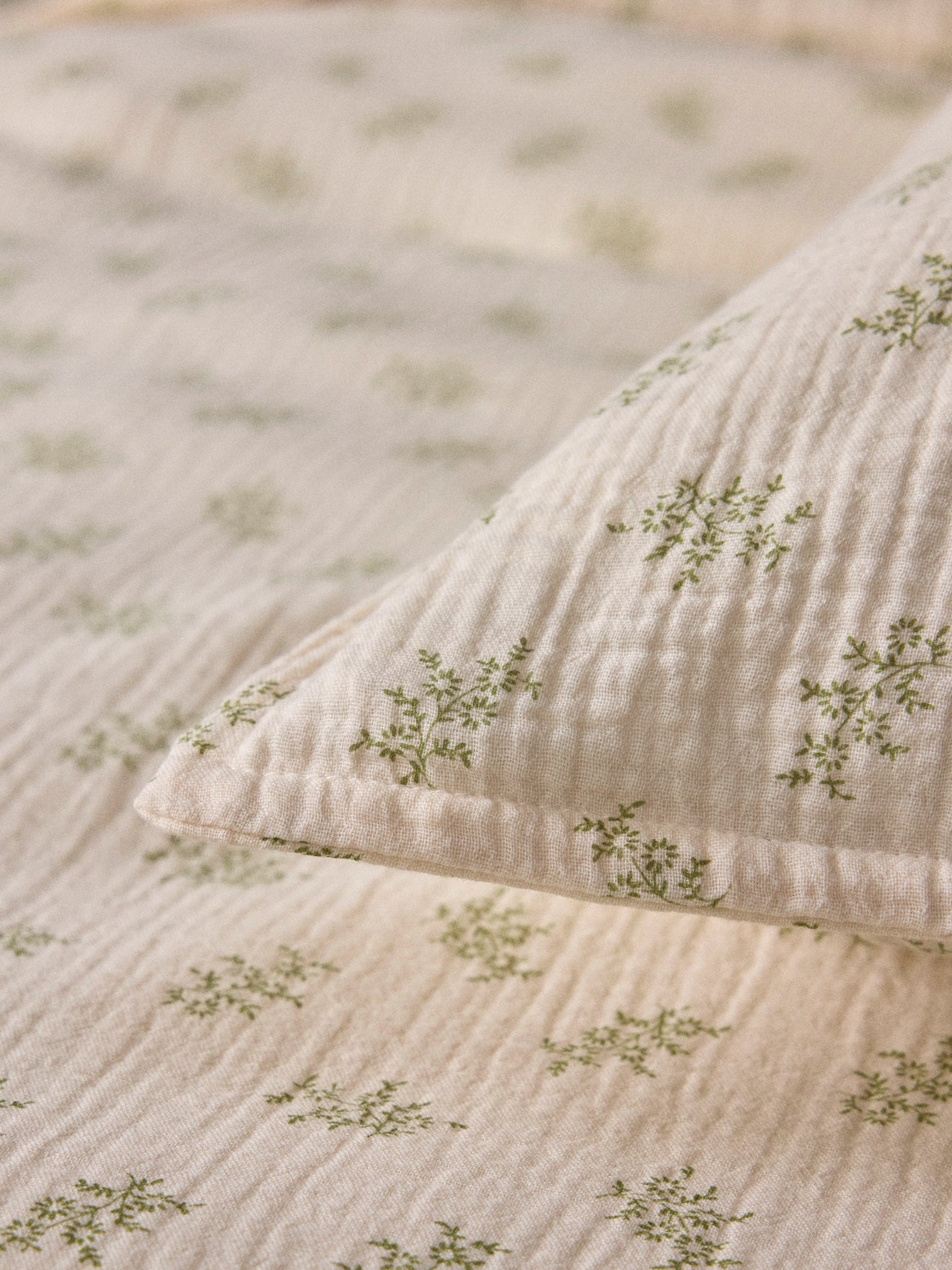 Taie d'oreiller gaze de coton "Abby"