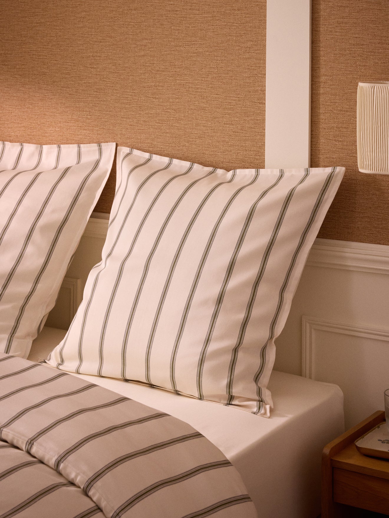 Kopfkissenbezug aus Baumwoll-Satin « Maxence »