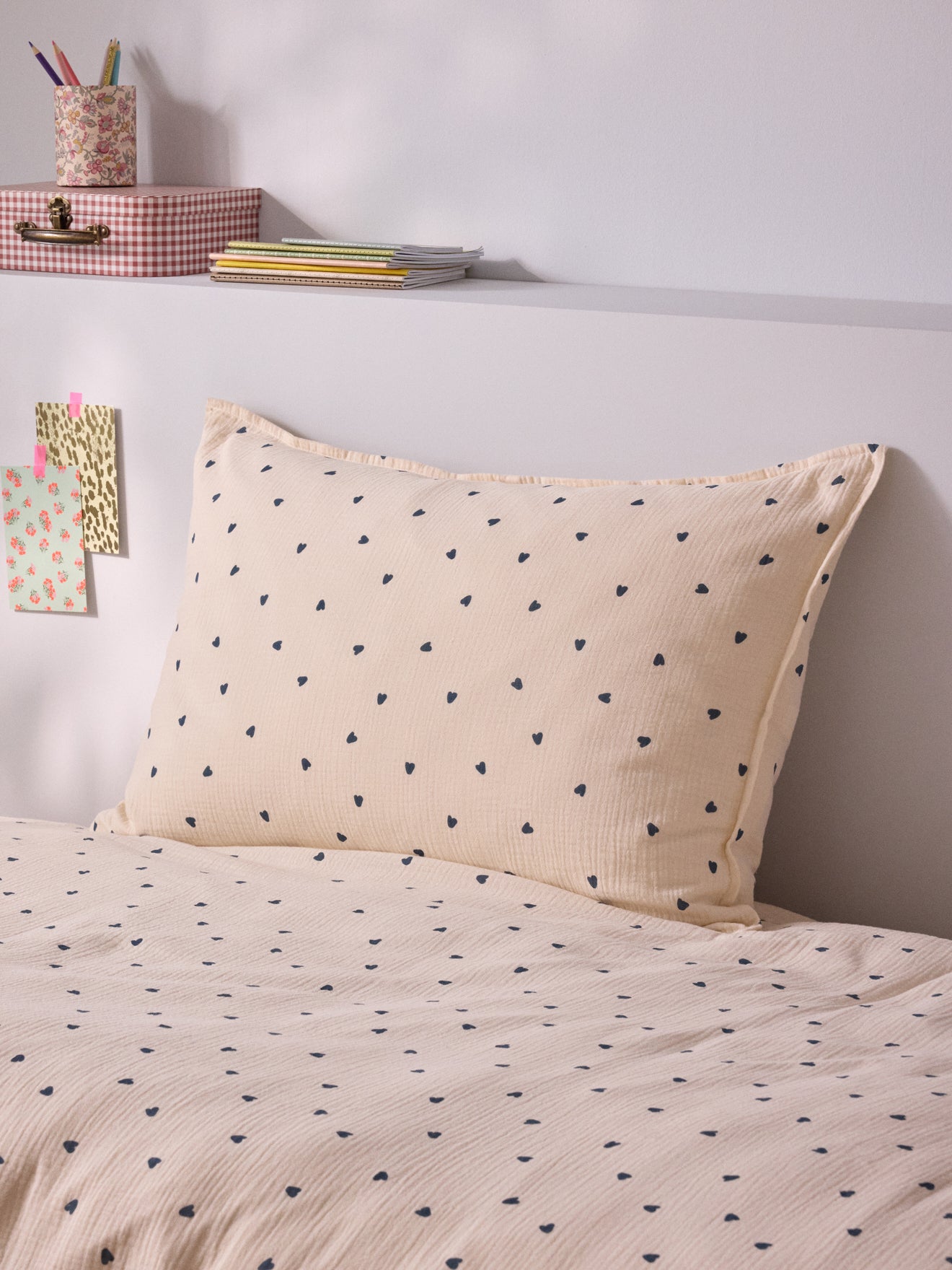 Taie d'oreiller gaze de coton "Maude"