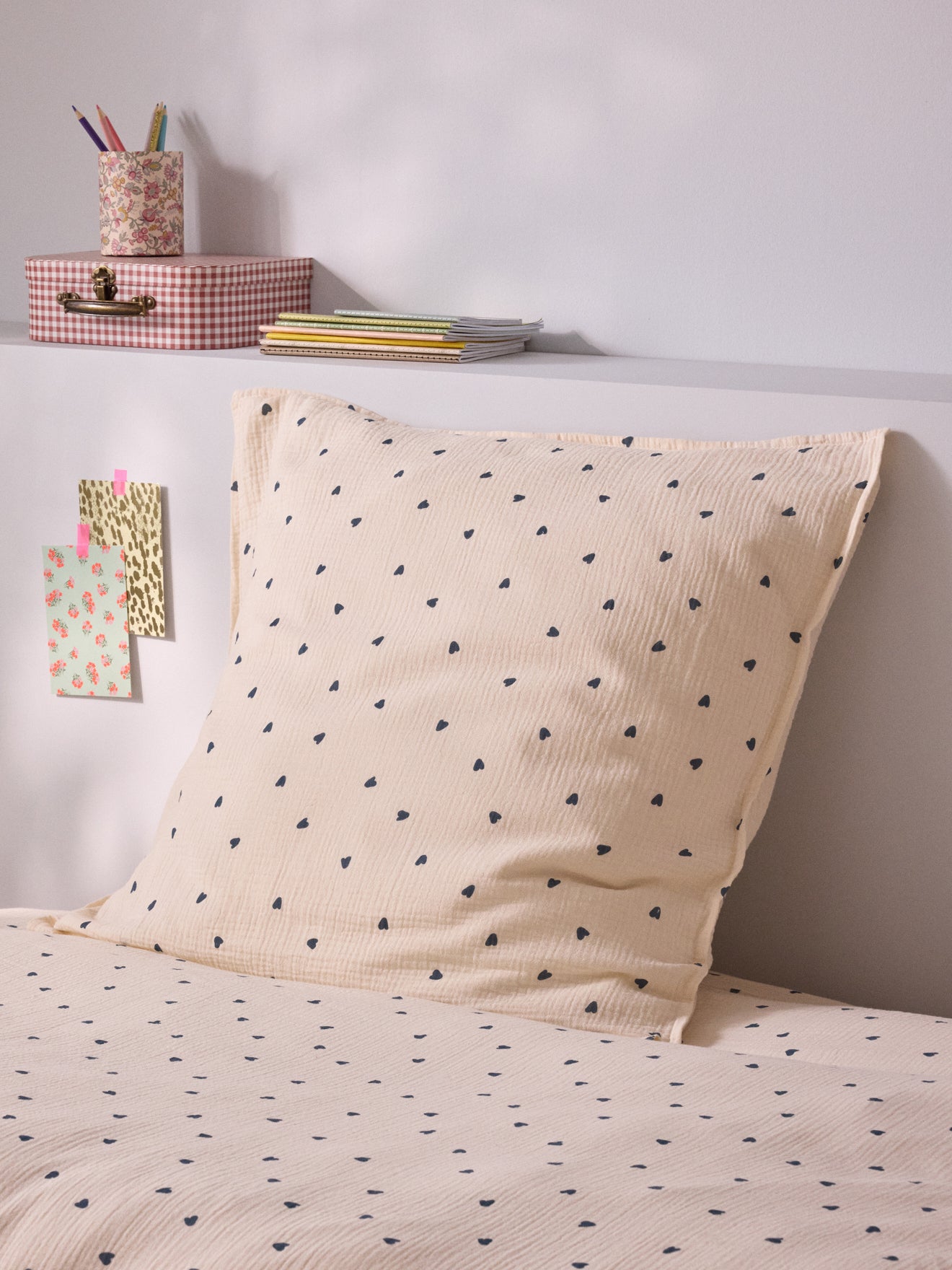 Taie d'oreiller gaze de coton "Maude"