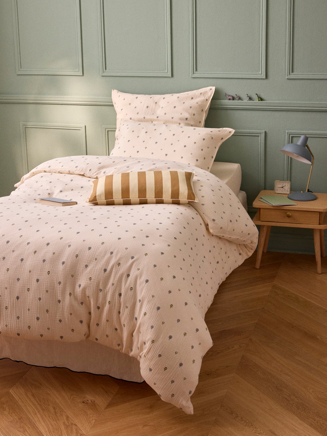 Taie d'oreiller gaze de coton "Milan"