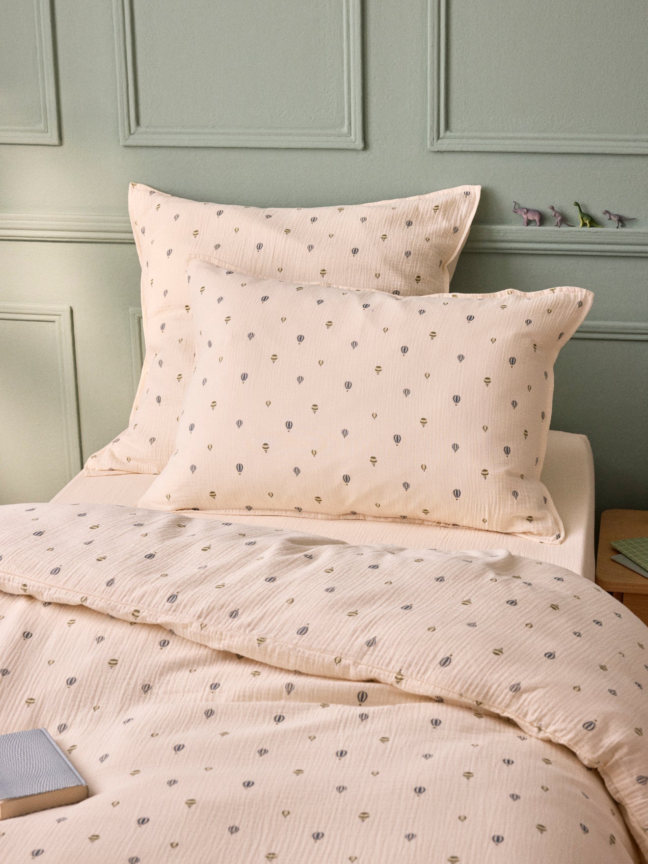 Taie d'oreiller gaze de coton "Milan"