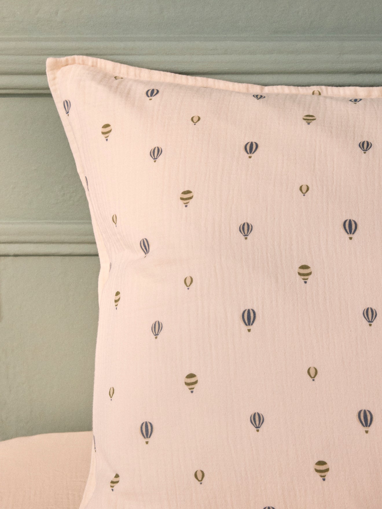 Taie d'oreiller gaze de coton "Milan"