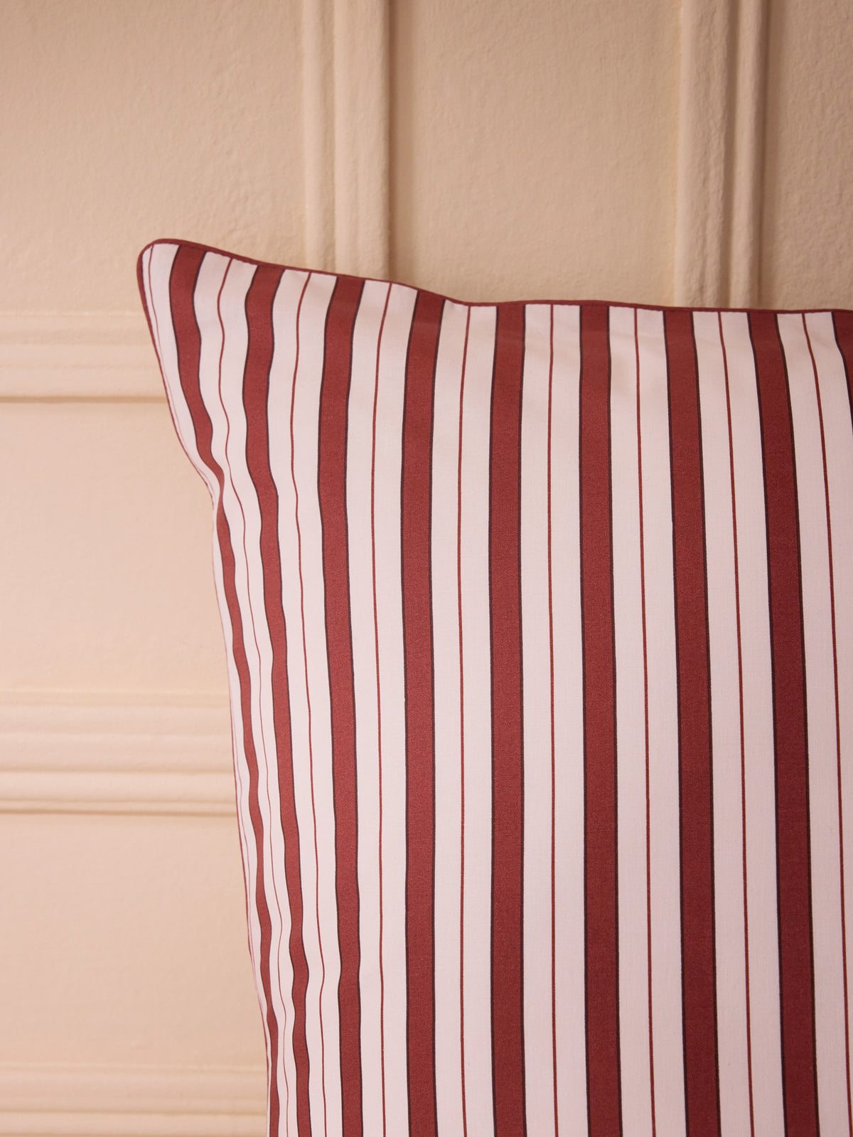 Taie d'oreiller satin de coton "Léandre"