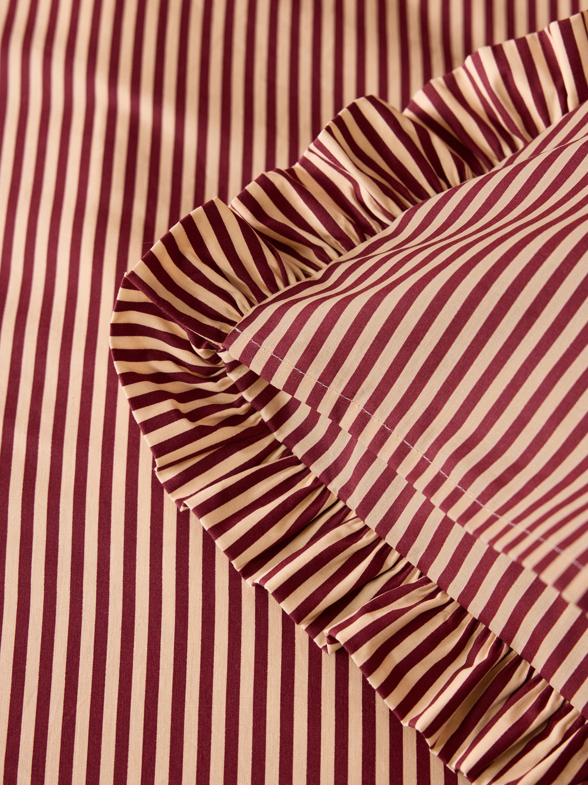 Taie d'oreiller percale de coton "Lisette"