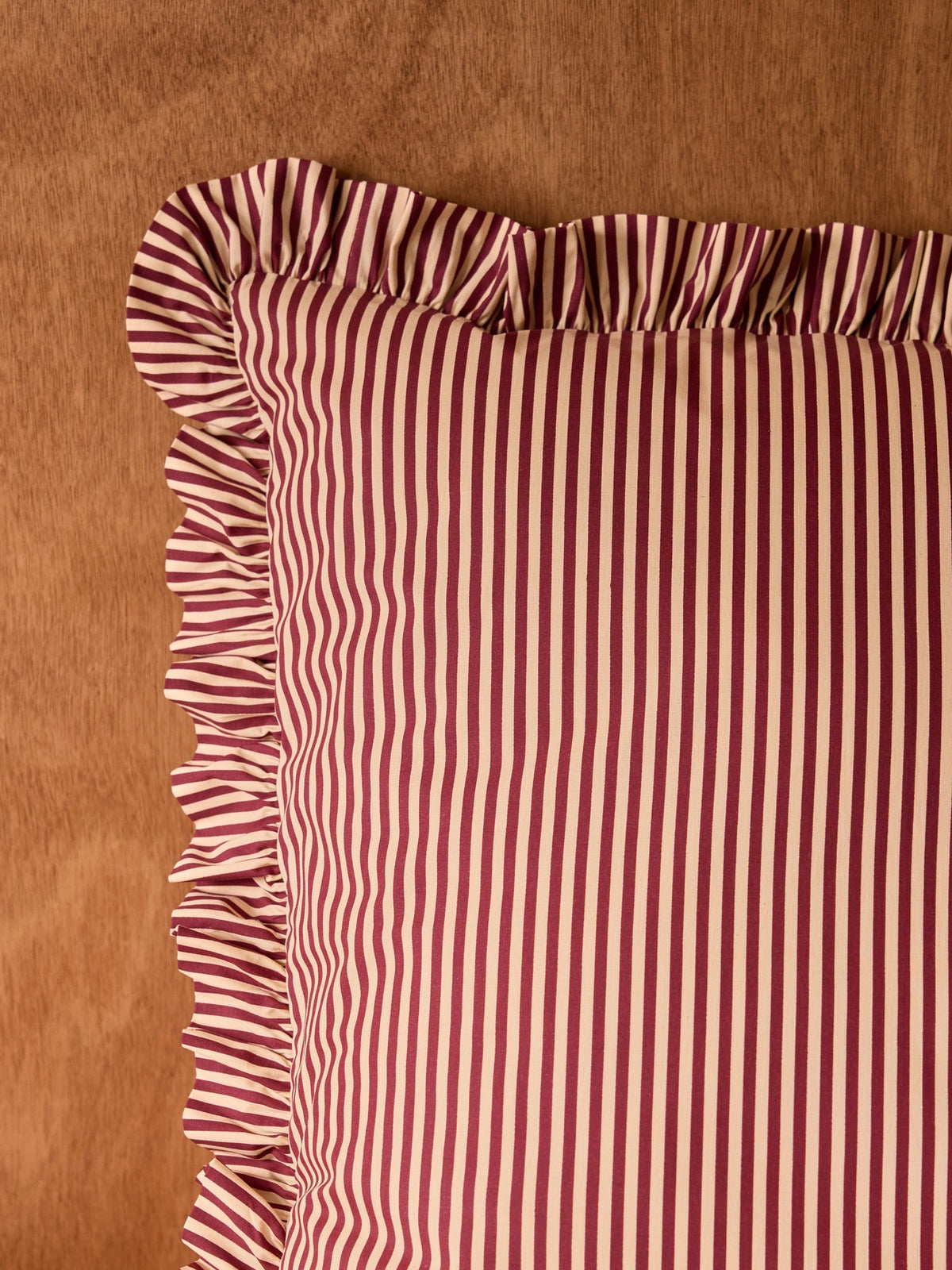 Taie d'oreiller percale de coton "Lisette"