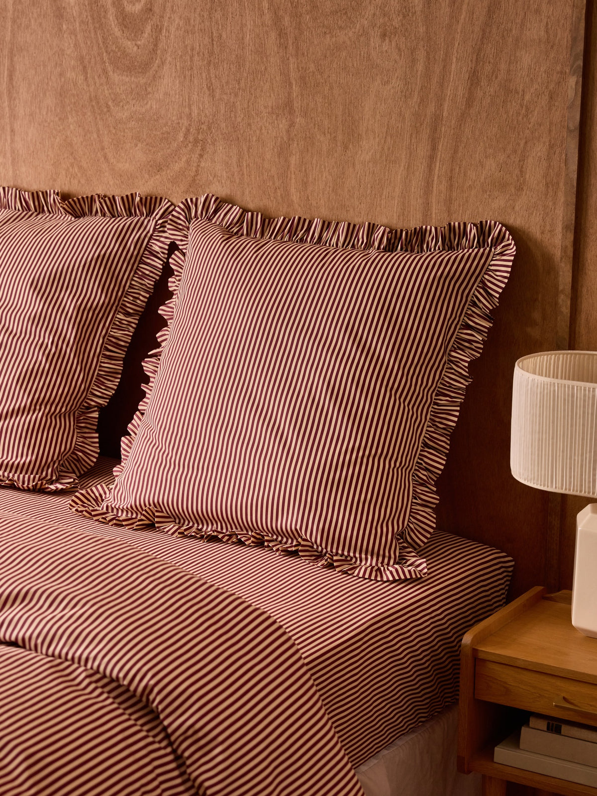 Taie d'oreiller percale de coton "Lisette"