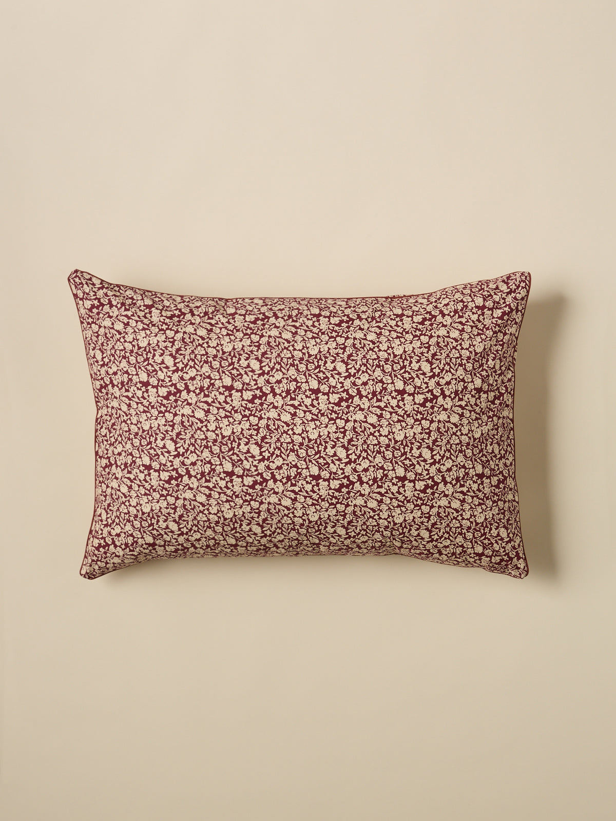 Taie d'oreiller percale de coton "Léontine"