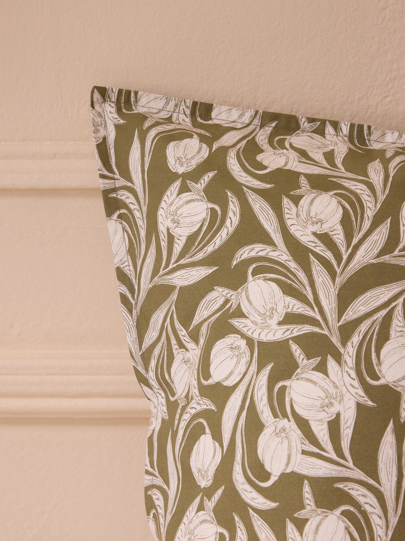 Taie d'oreiller percale de coton "Lucie"