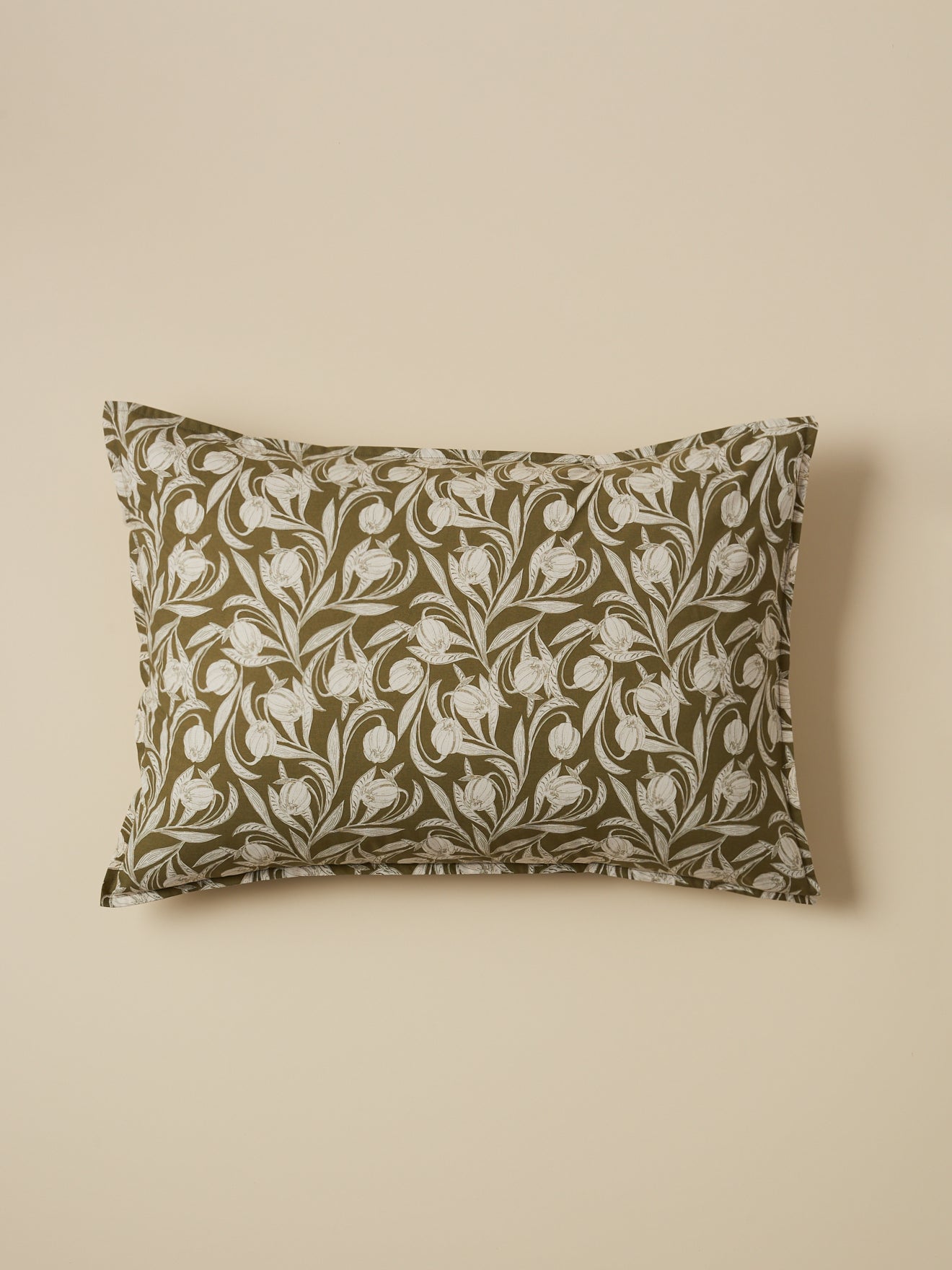 Taie d'oreiller percale de coton "Lucie"