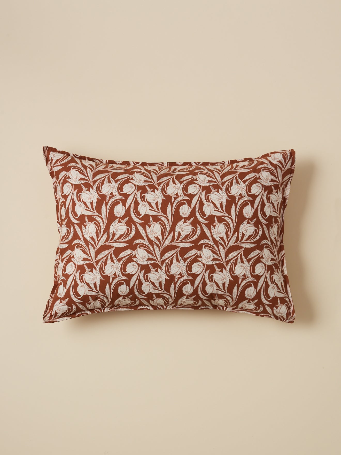 Taie d'oreiller percale de coton "Lucie"