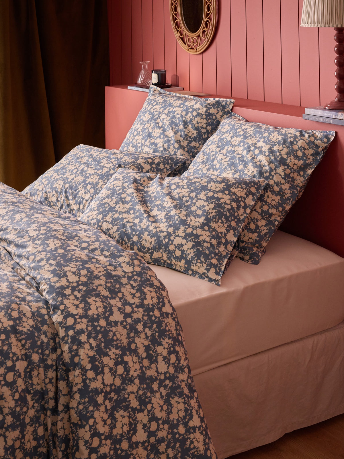 Taie d'oreiller percale de coton "Lisbeth"