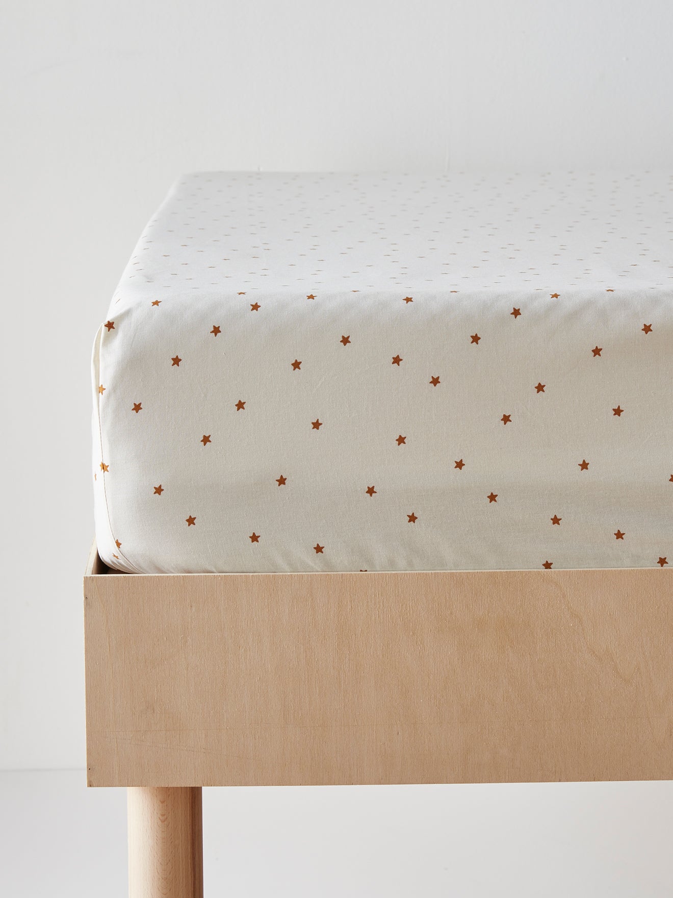 Drap-housse coton étoiles "Aviateur"