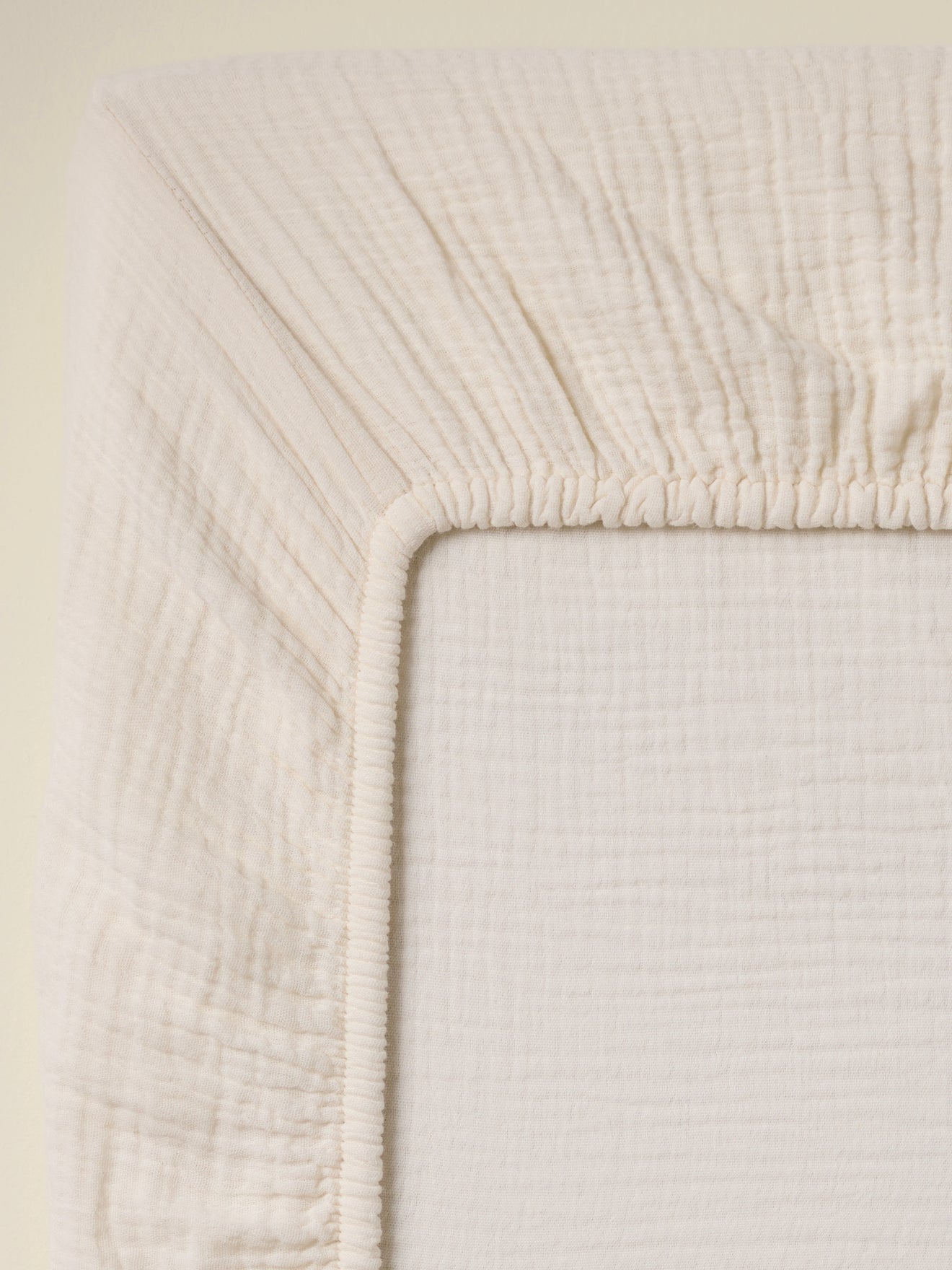 Drap-housse gaze de coton