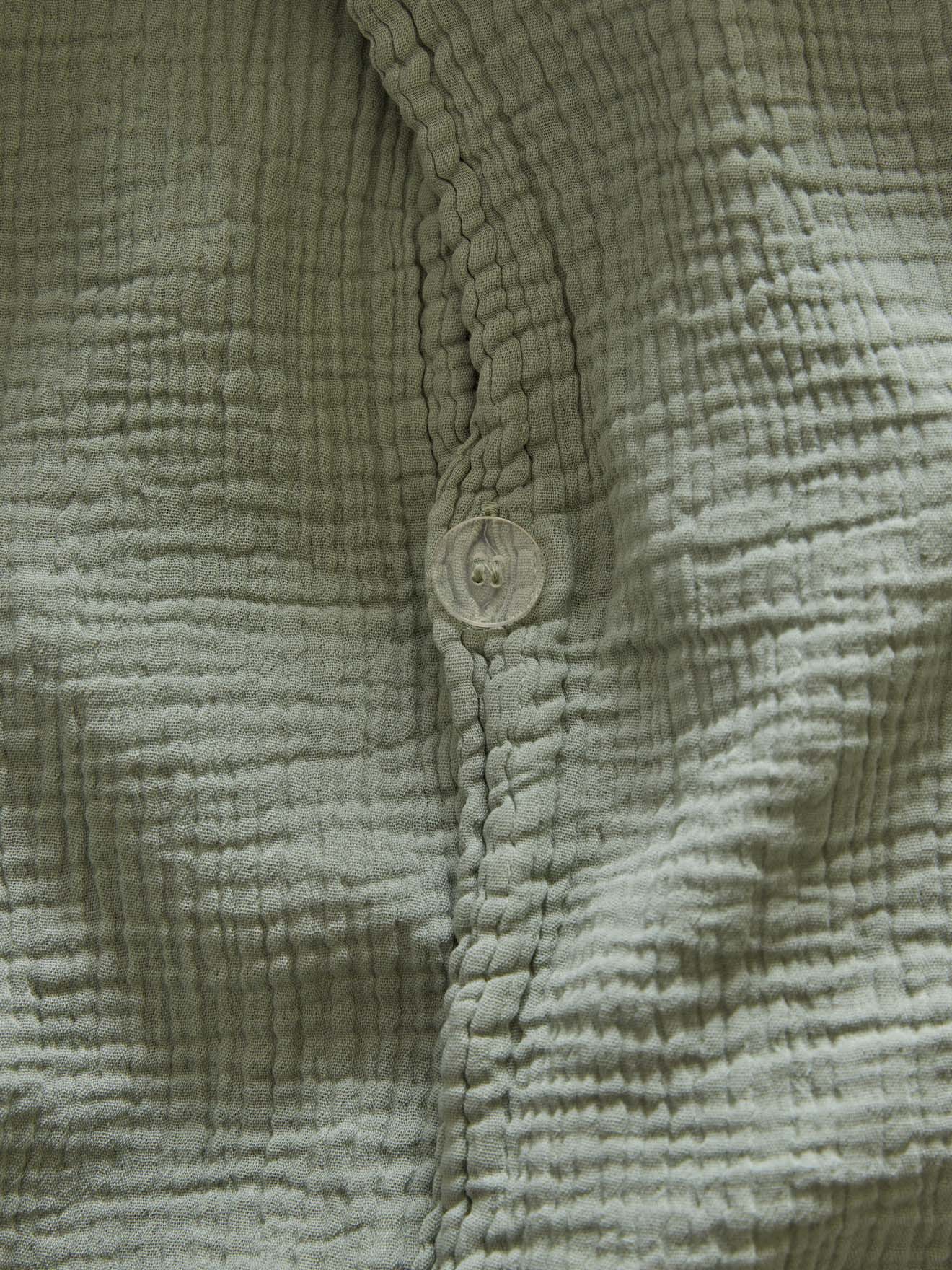 Housse de couette gaze de coton "Gaufrée"