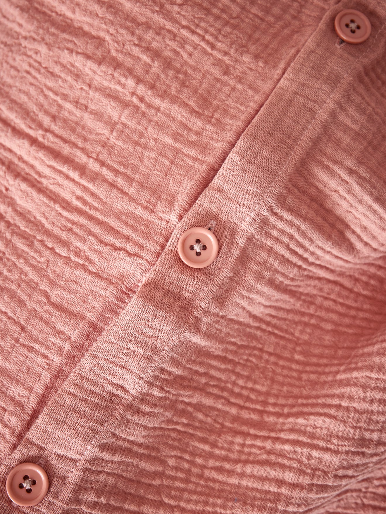 Housse de couette gaze de coton "Gaufrée"