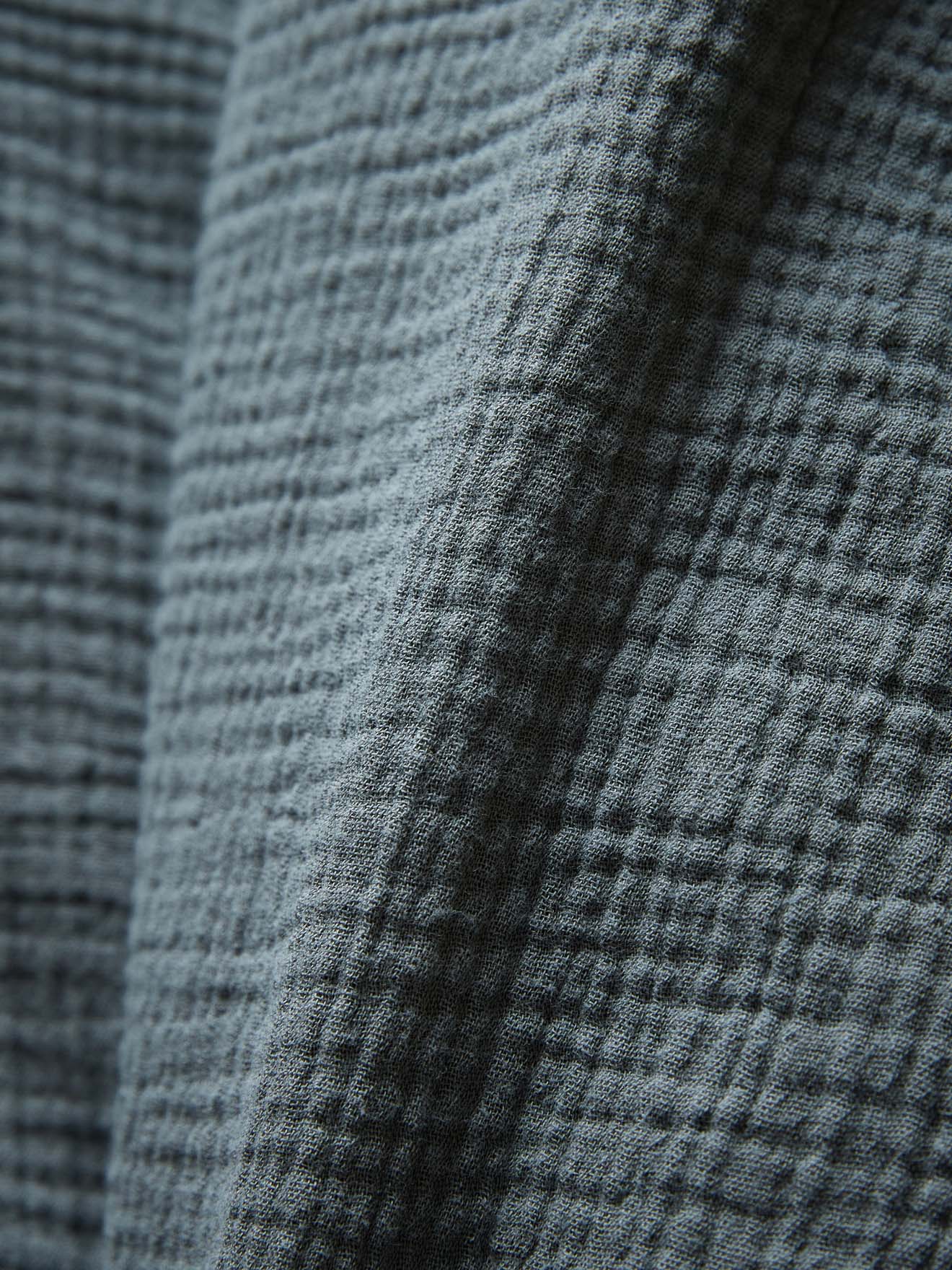 Bettbezug aus Baumwoll-Gaze « Waffelmuster »