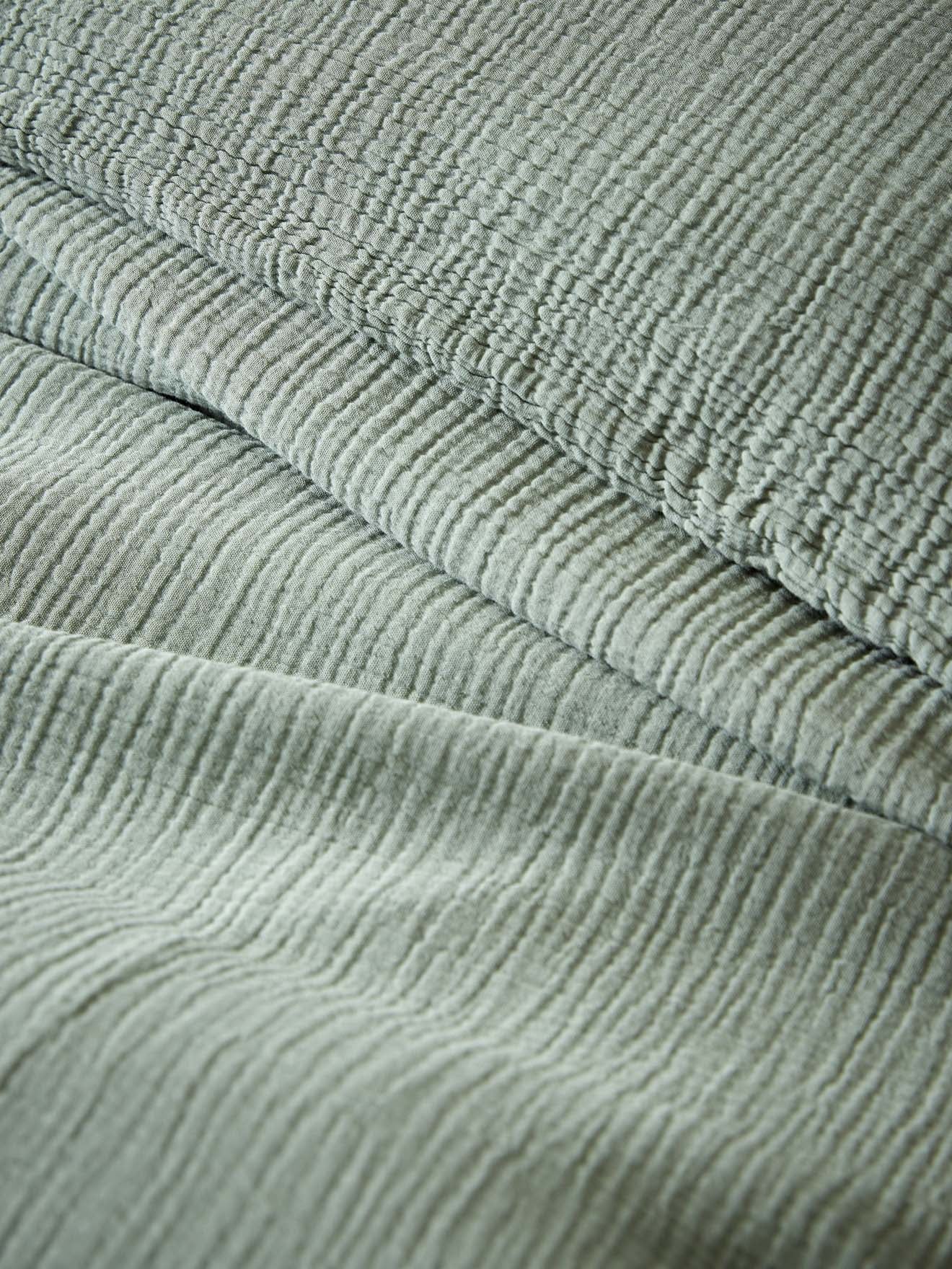 Bettbezug aus Baumwoll-Gaze « Waffelmuster »