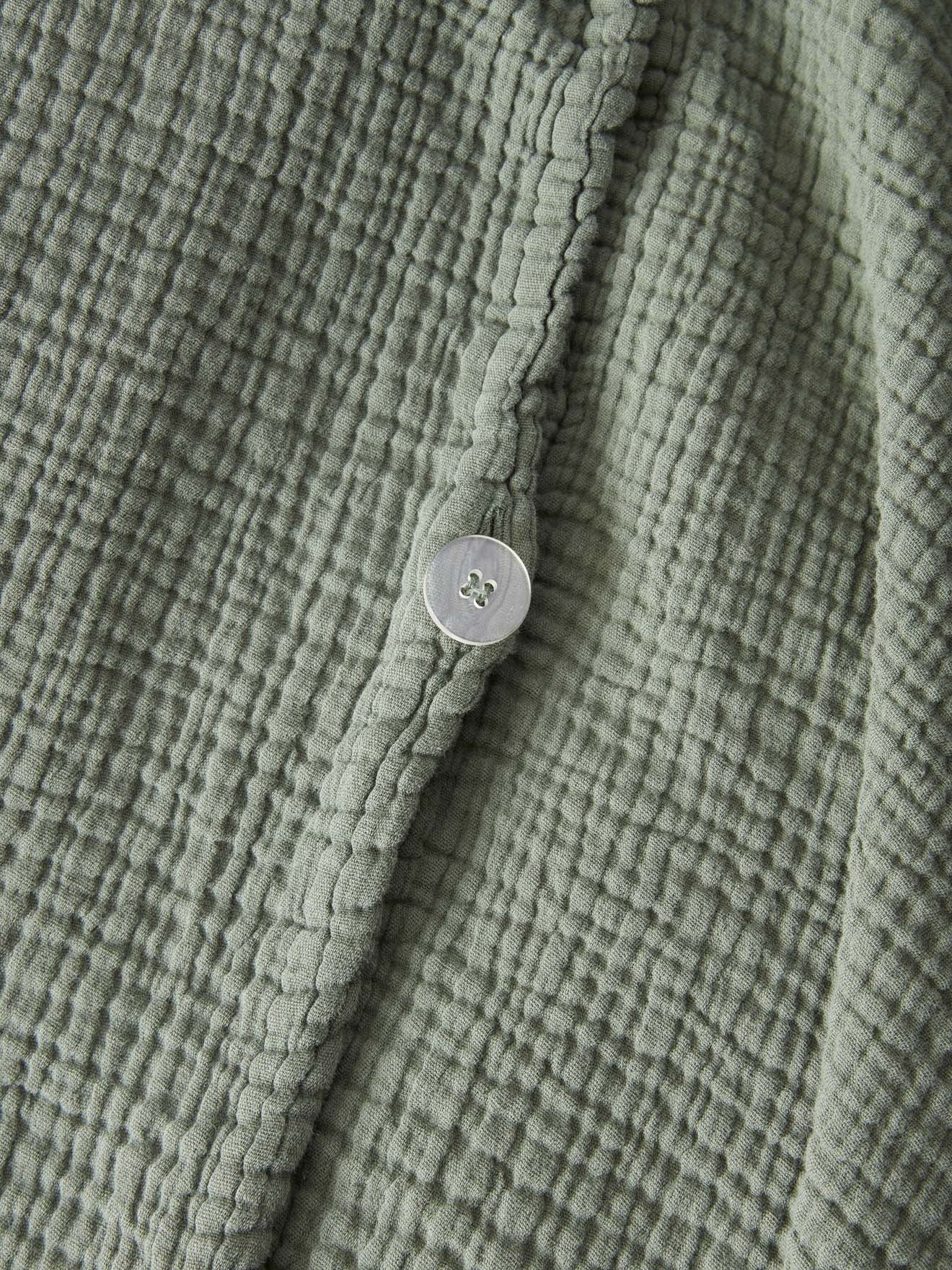 Bettbezug aus Baumwoll-Gaze « Waffelmuster »