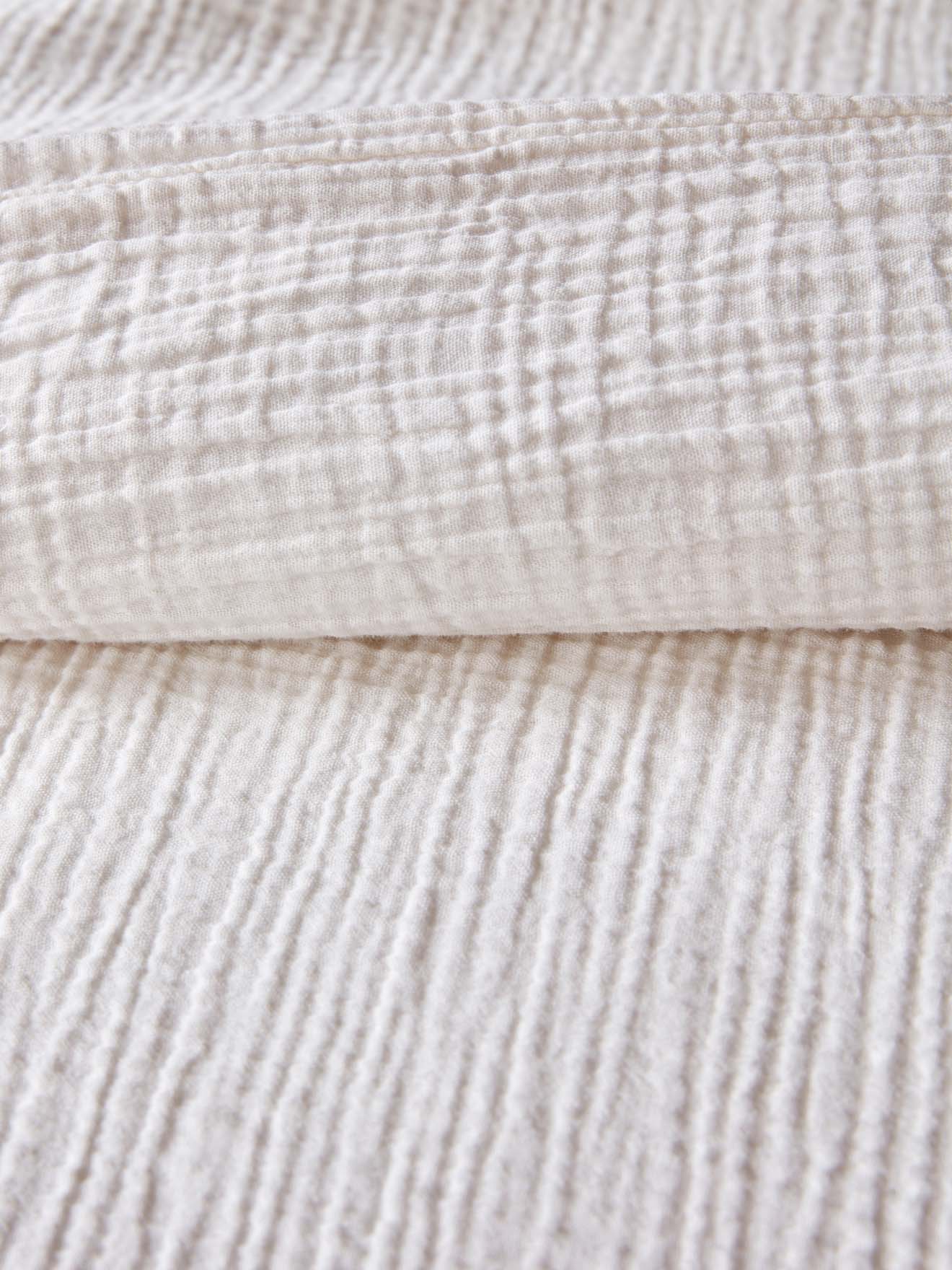 Bettbezug aus Baumwoll-Gaze « Waffelmuster »